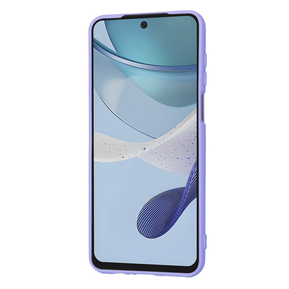 Funda para Motorola Moto G53, Techsuit, SoftFlex, Morado Claro