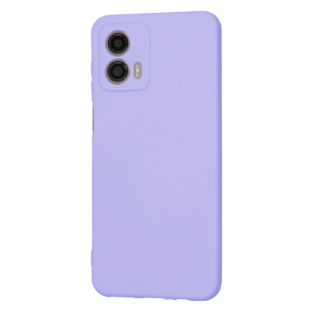 Funda para Motorola Moto G53, Techsuit, SoftFlex, Morado Claro