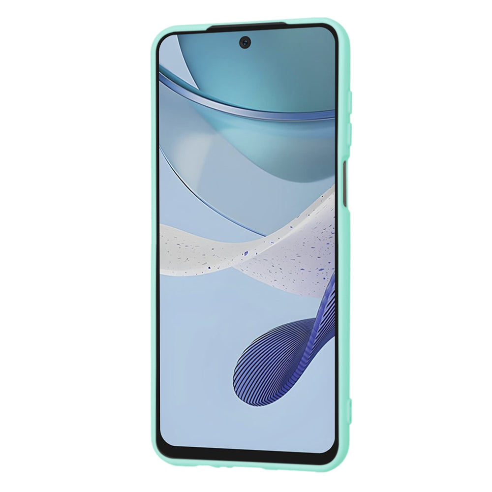 Funda para Motorola Moto G53, Techsuit, SoftFlex, Turquesa