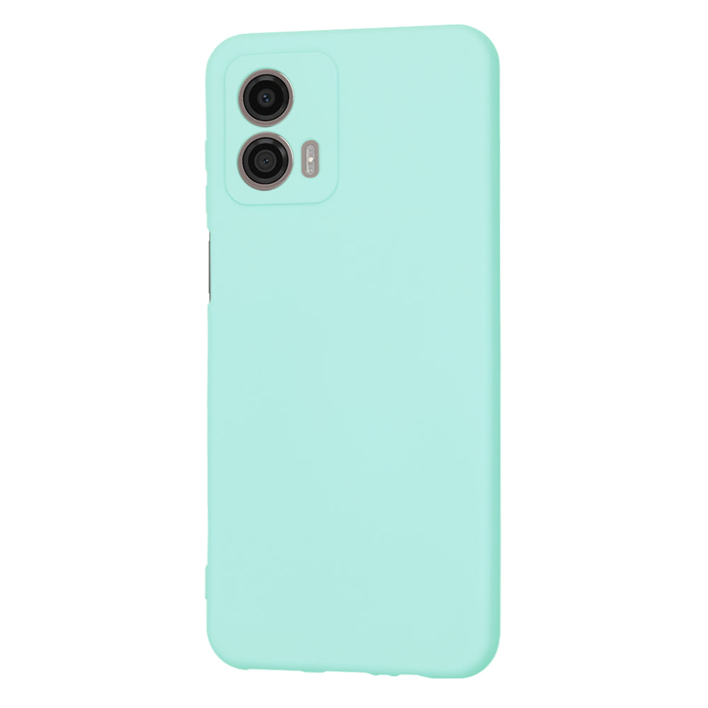 Funda para Motorola Moto G53, Techsuit, SoftFlex, Turquesa