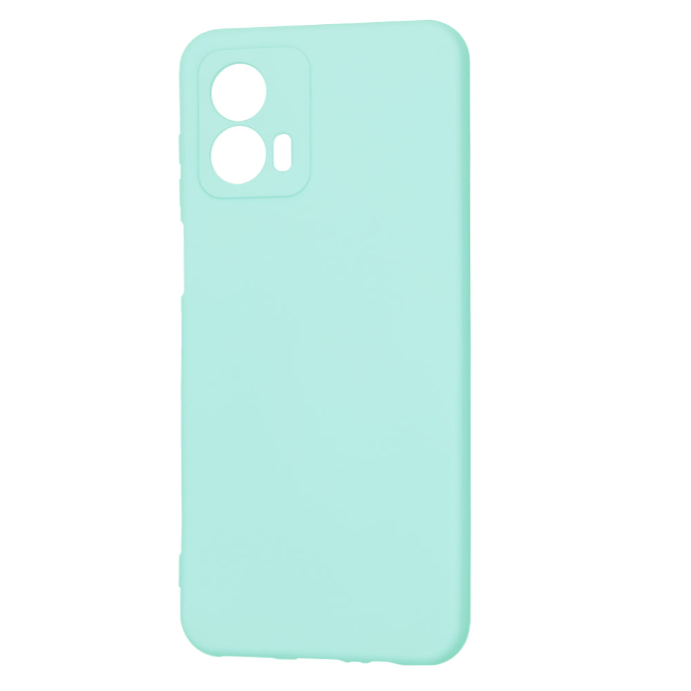 Funda para Motorola Moto G53, Techsuit, SoftFlex, Turquesa