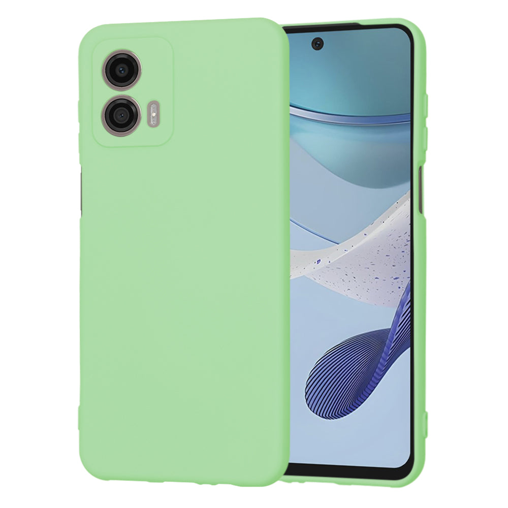 Funda para Motorola Moto G53, Techsuit, SoftFlex, Verde Claro