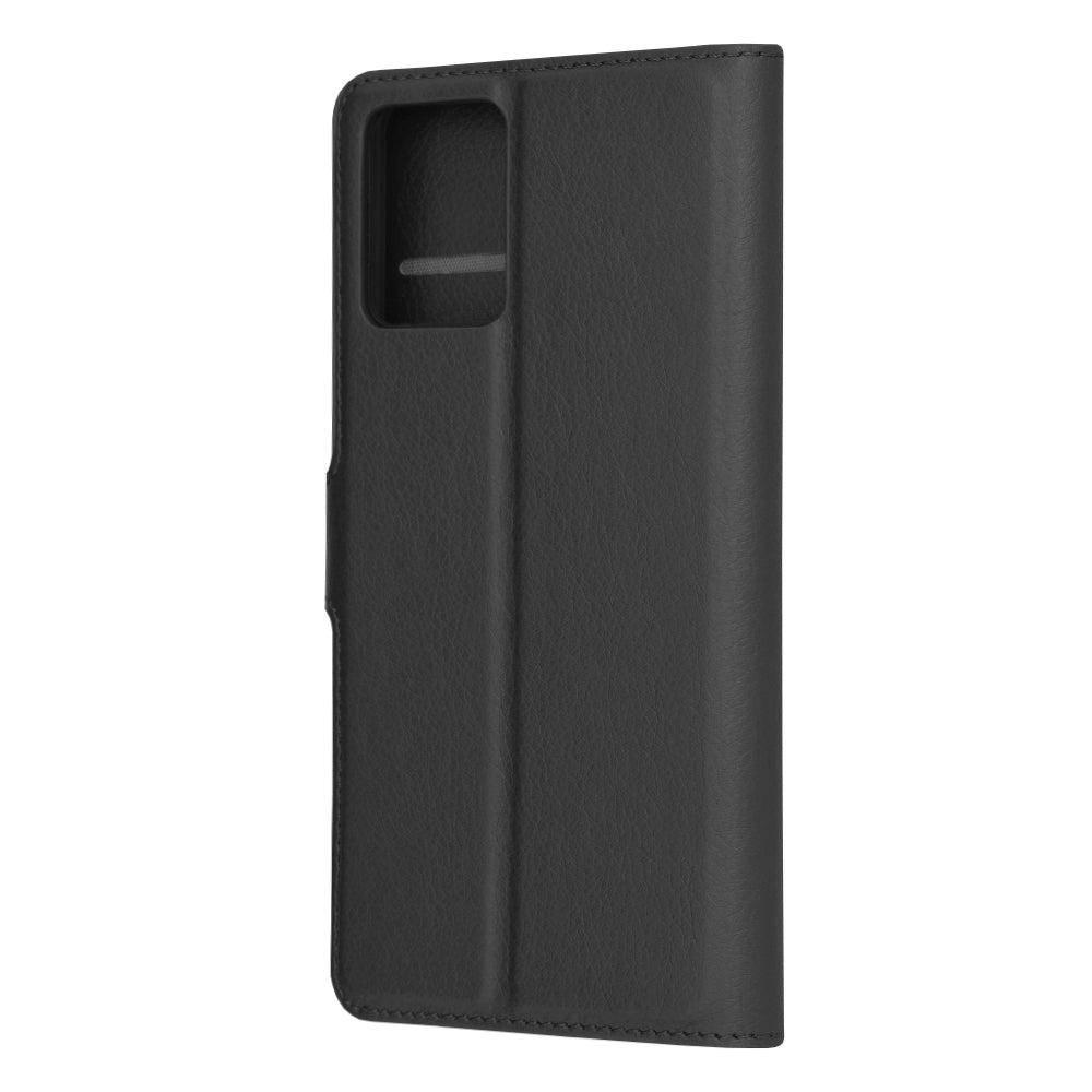 Funda para Motorola Moto G54, Techsuit, Leather Folio, Negra