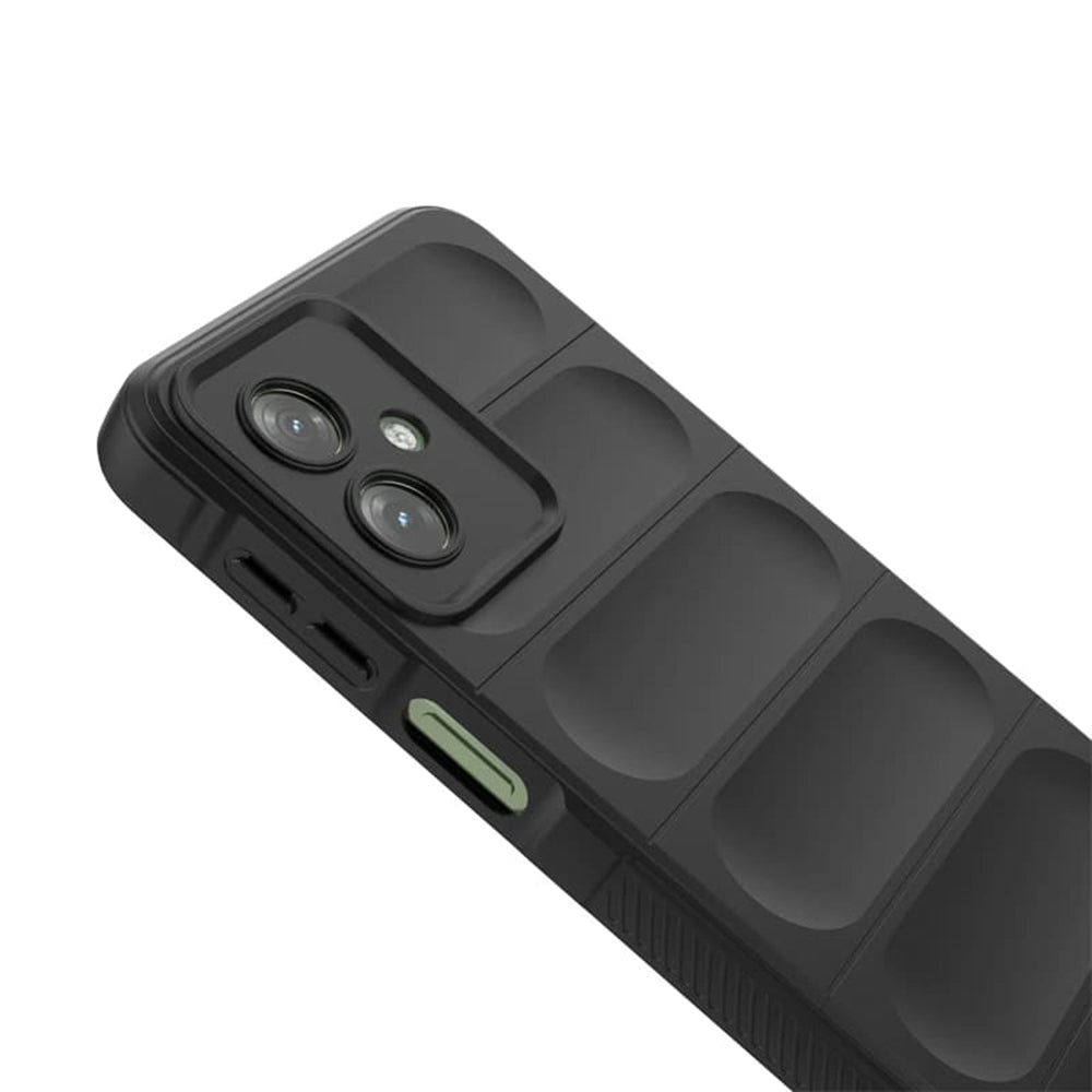 Funda para Motorola Moto G54, Techsuit, Magic Shield, Negra