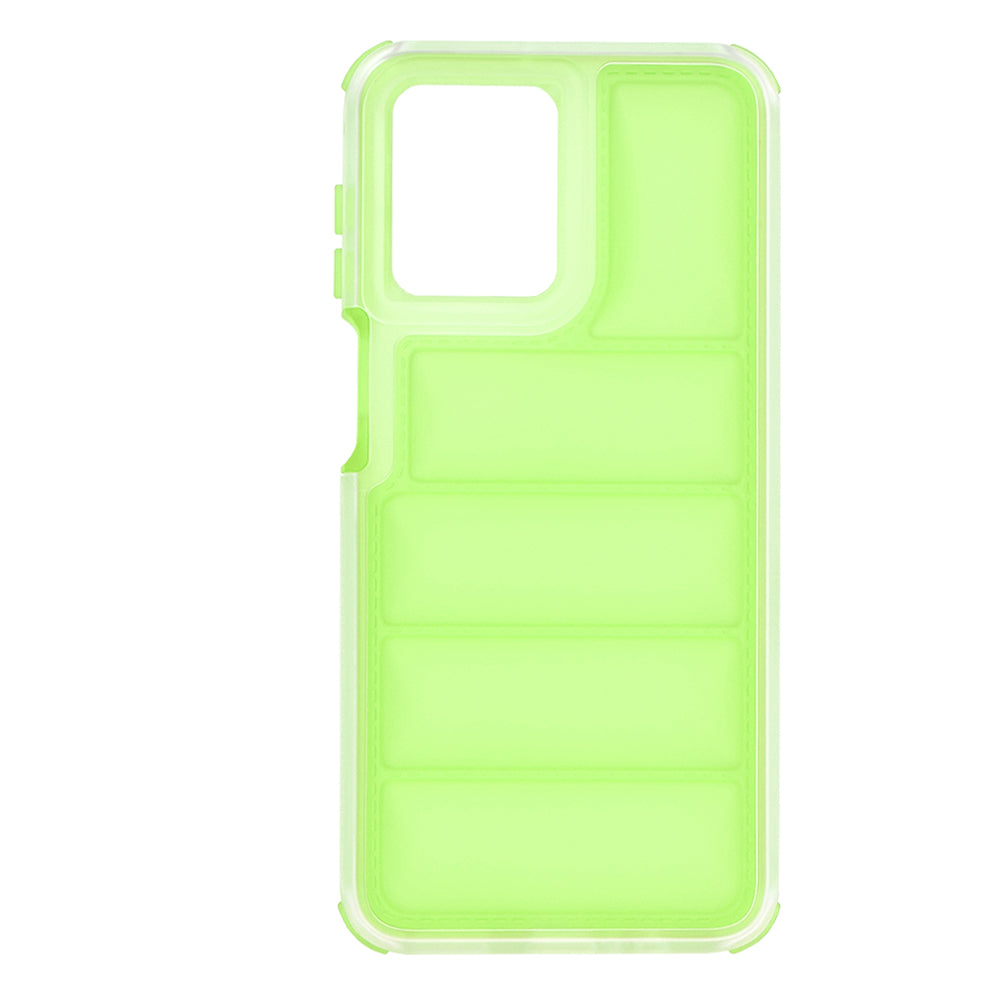 Funda para Motorola Moto G54, Techsuit, Wave Shield, Verde