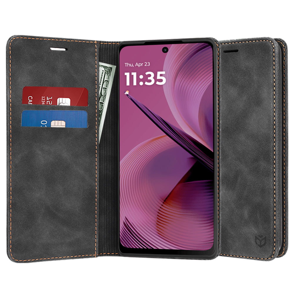 Funda para Motorola Moto G55, Techsuit, Confy, Negra