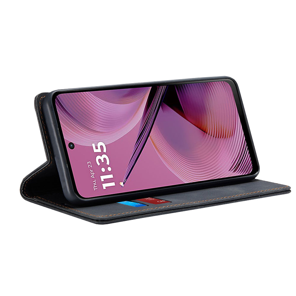 Funda para Motorola Moto G55, Techsuit, Confy, Negra