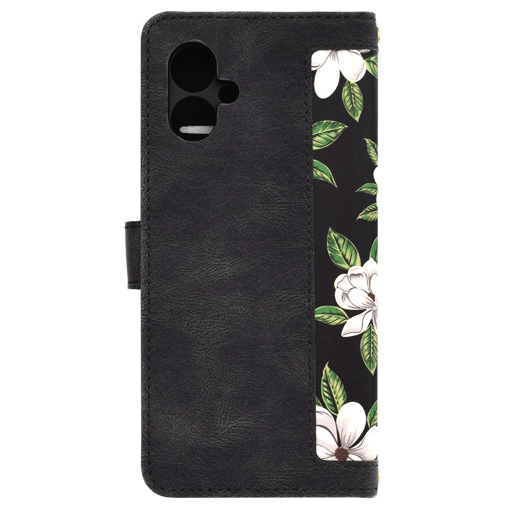 Funda para Motorola Moto G55, Techsuit, FlipCraft, Negra