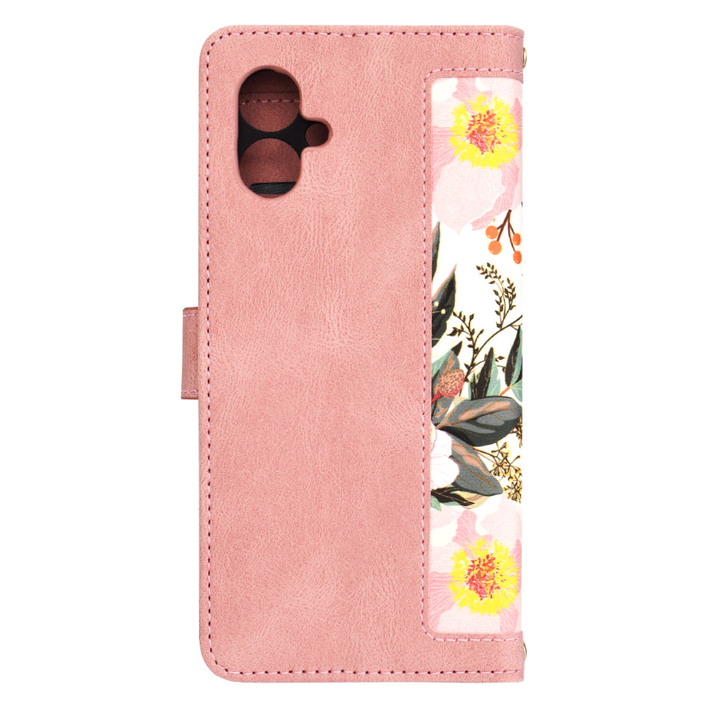 Funda para Motorola Moto G55, Techsuit, FlipCraft, Rosa
