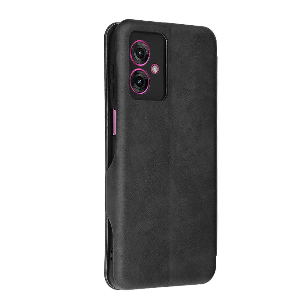 Funda para Motorola Moto G55, Techsuit, Safe Wallet Plus, Negra