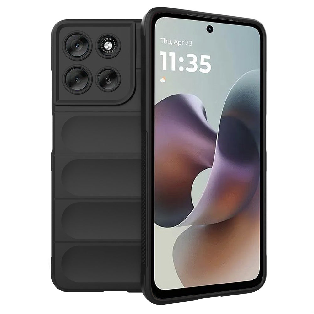 Funda para Motorola Moto G56, Techsuit, Magic Shield, Negra