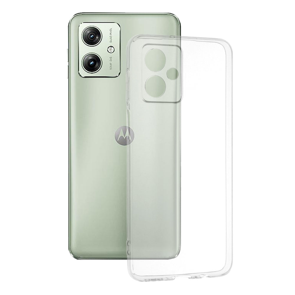 Funda para Motorola Moto G64 / G54 Power Edition, Techsuit, Clara, Transparente