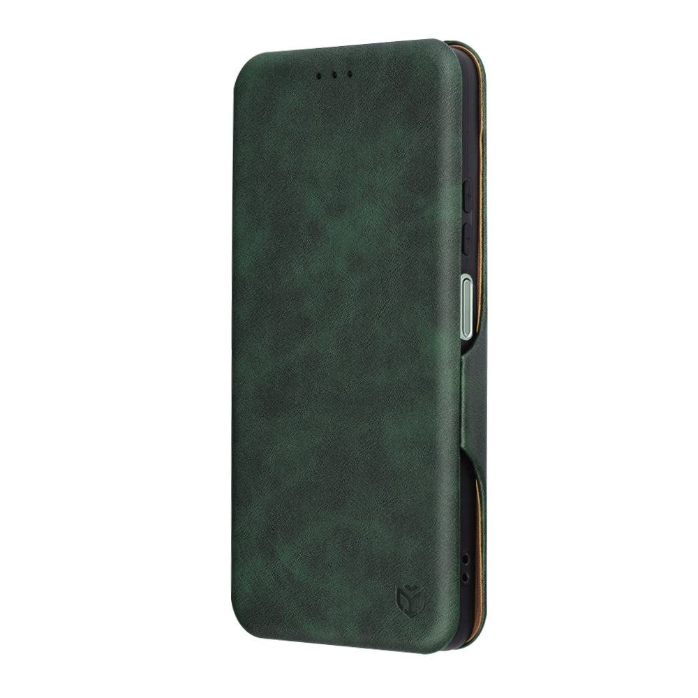 Funda para Motorola Moto G75, Techsuit, Safe Wallet Plus, Verde