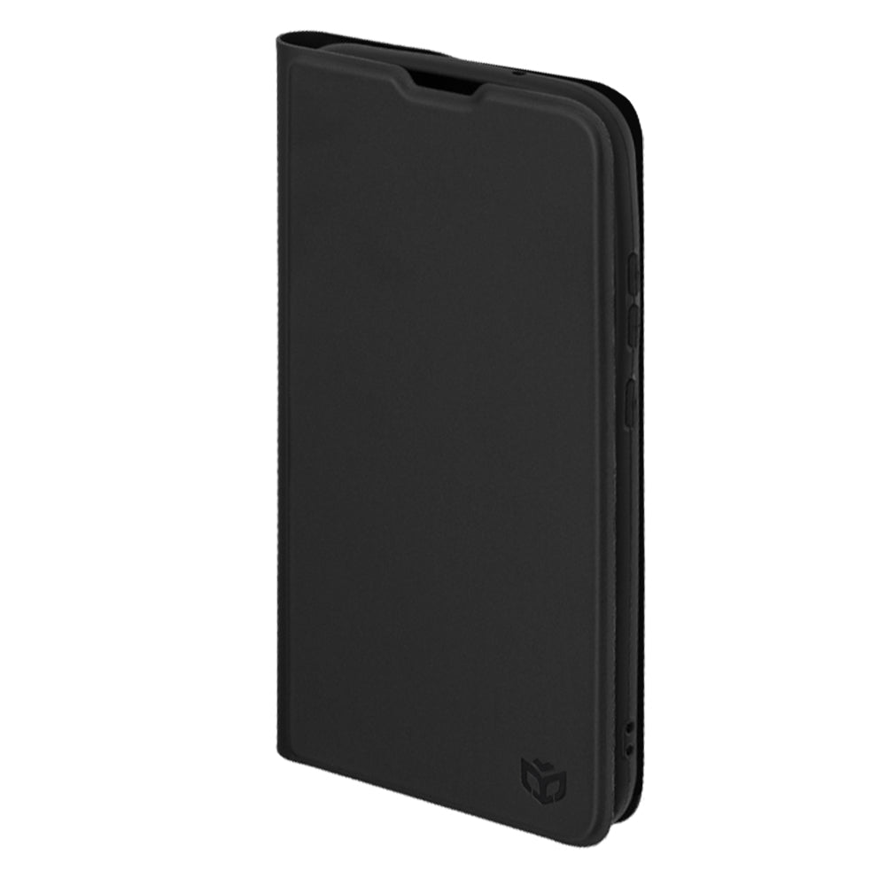 Funda para Motorola Moto G77 / G67, Techsuit, Magskin Book, Negra