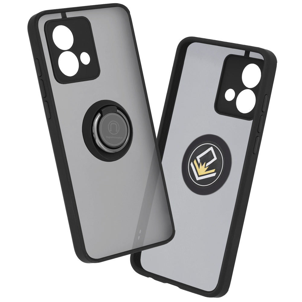 Funda para Motorola Moto G84, Techsuit, Glinth, Negra