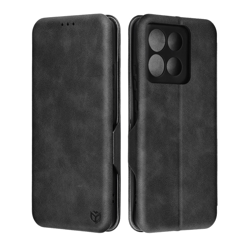 Funda para Motorola Moto G86, Techsuit, Safe Wallet Plus, Negra
