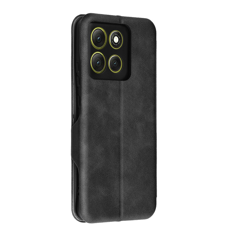 Funda para Motorola Moto G86, Techsuit, Safe Wallet Plus, Negra