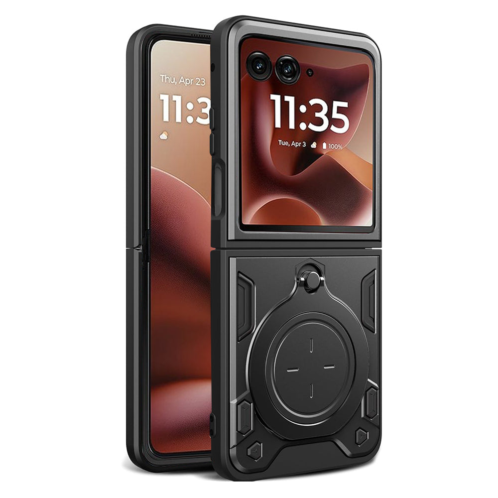 Funda para Motorola Razr 60 Ultra, Techsuit, CamGuard Pro, Negra