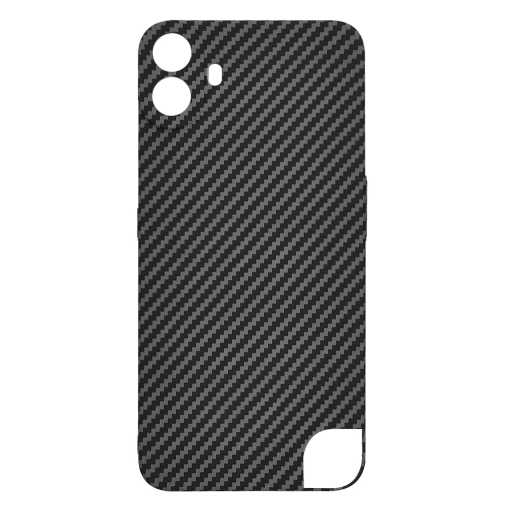 Funda para Nothing CMF Phone 1, Techsuit, Carbonite FiberShell, Negra