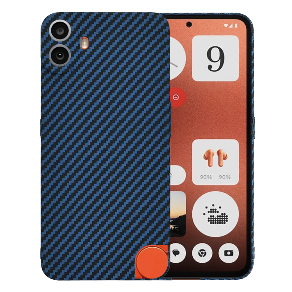 Funda para Nothing CMF Phone 1, Techsuit, Carbonite FiberShell, Turquesa