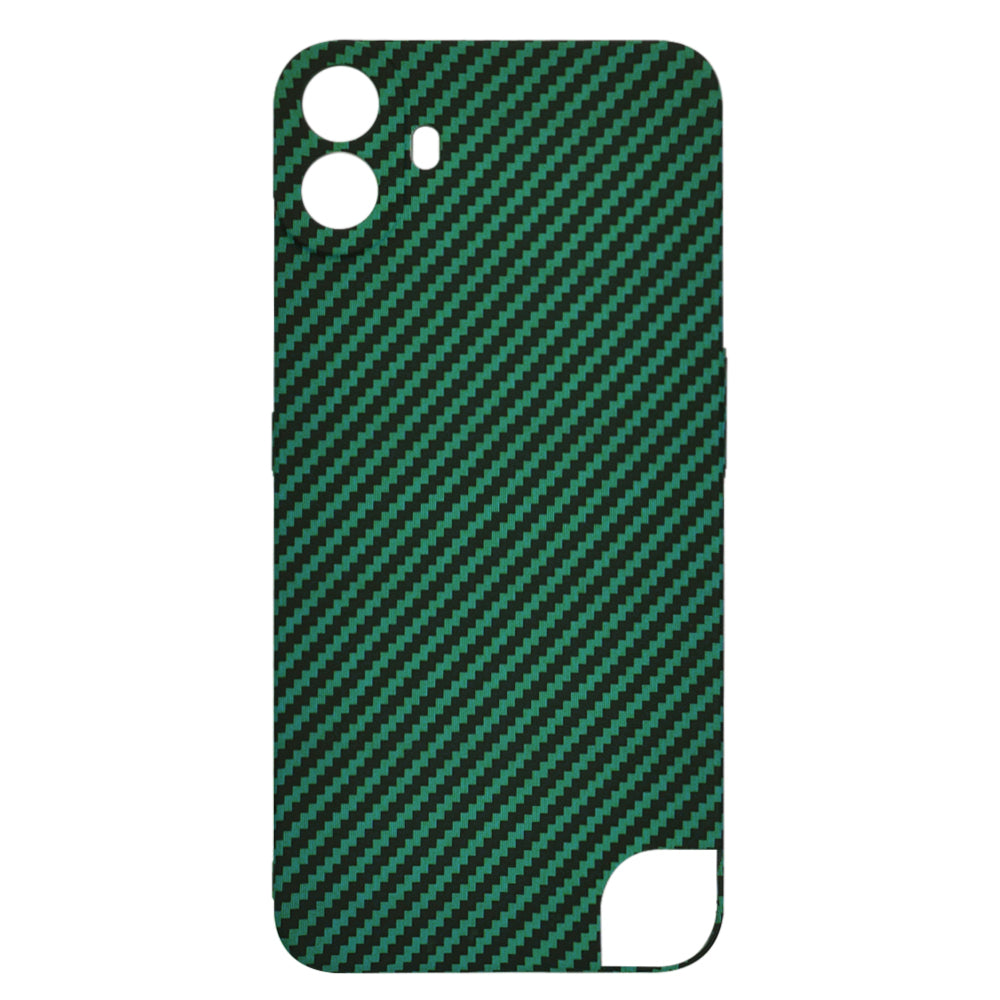 Funda para Nothing CMF Phone 1, Techsuit, Carbonite FiberShell, Verde