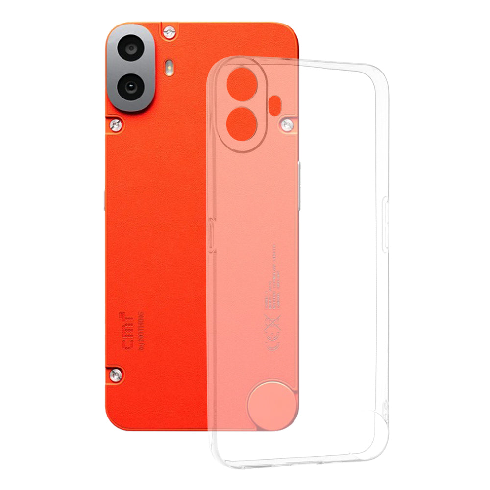 Funda para Nothing CMF Phone 1, Techsuit, Clara, Transparente