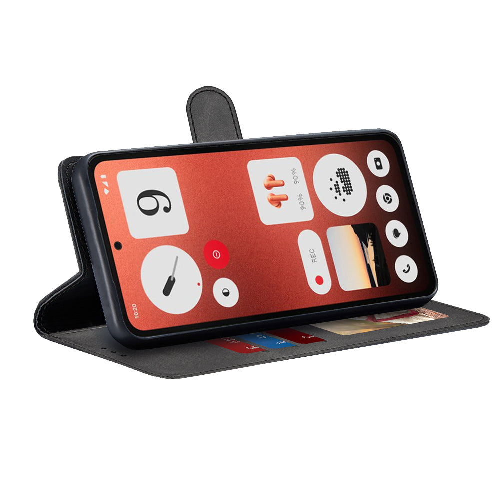 Funda para Nothing CMF Phone 1, Techsuit, Diary Book, Negra