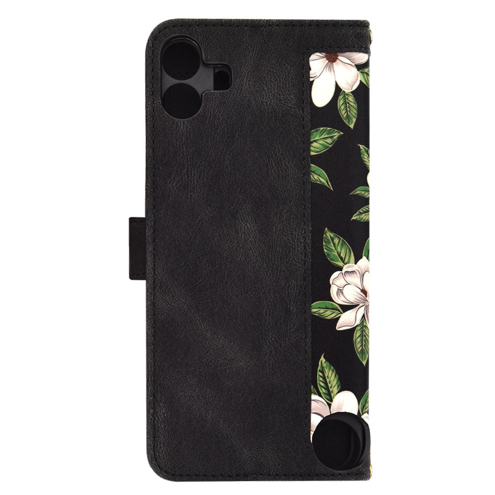 Funda para Nothing CMF Phone 1, Techsuit, FlipCraft, Negra