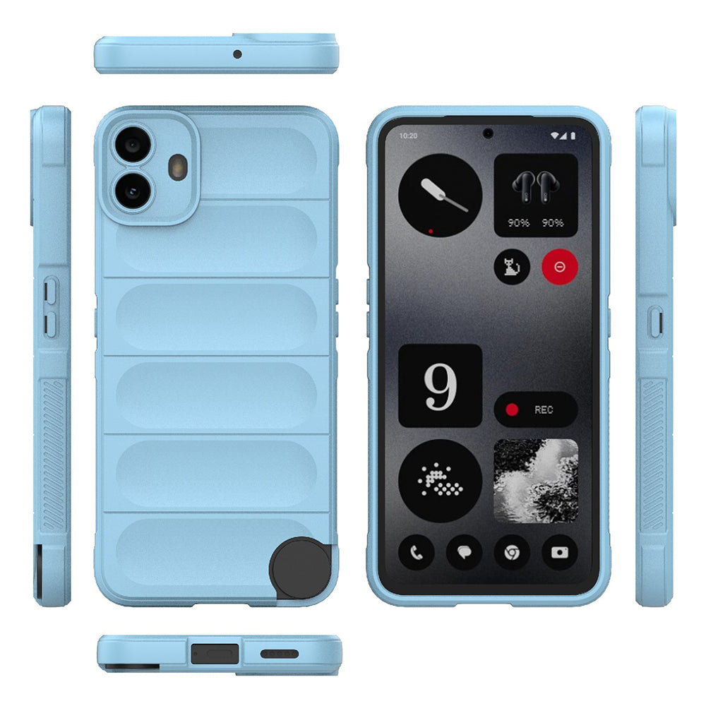 Funda para Nothing CMF Phone 1, Techsuit, Magic Shield, Azul