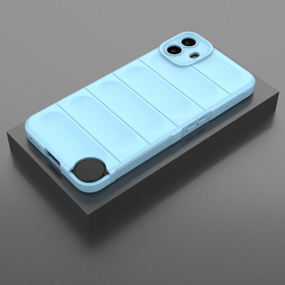 Funda para Nothing CMF Phone 1, Techsuit, Magic Shield, Azul