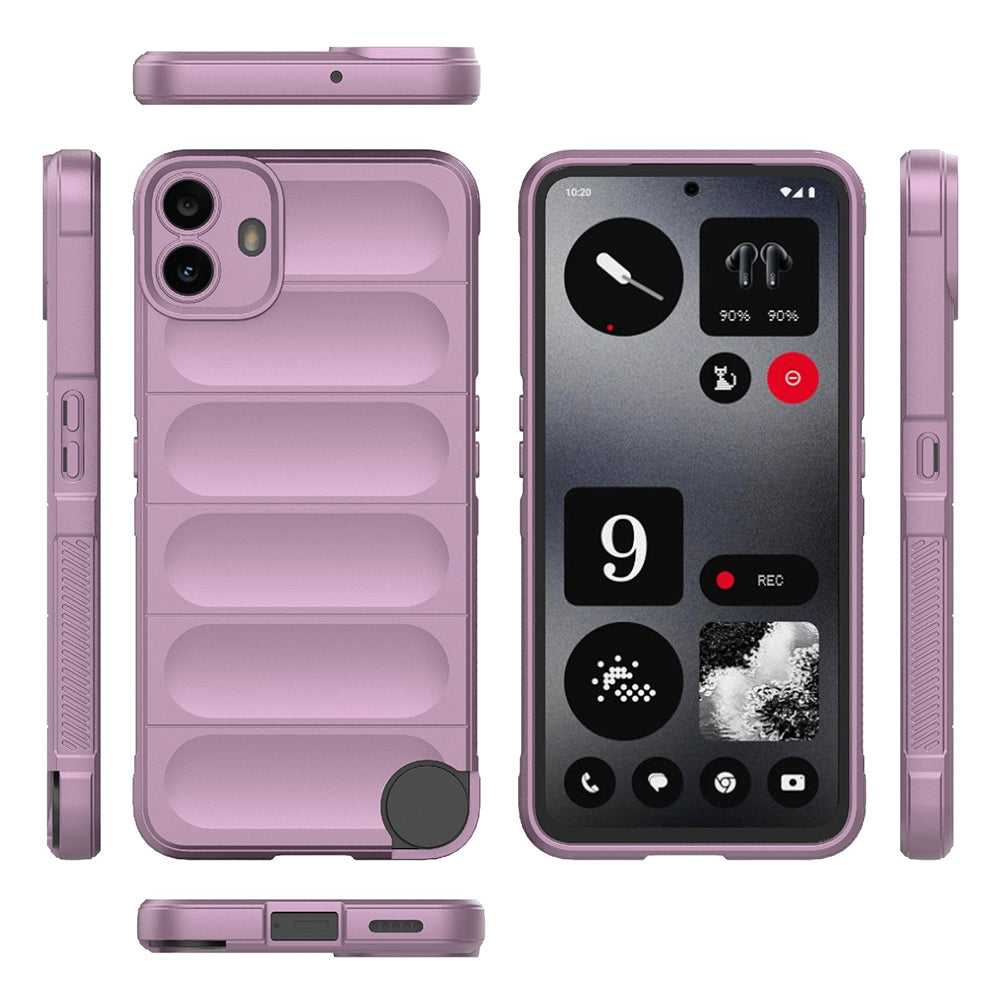 Funda para Nothing CMF Phone 1, Techsuit, Magic Shield, Morado