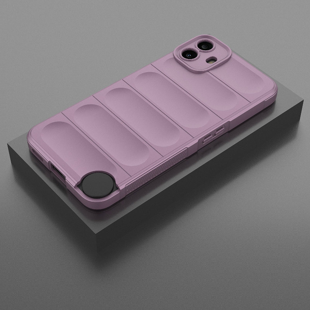 Funda para Nothing CMF Phone 1, Techsuit, Magic Shield, Morado