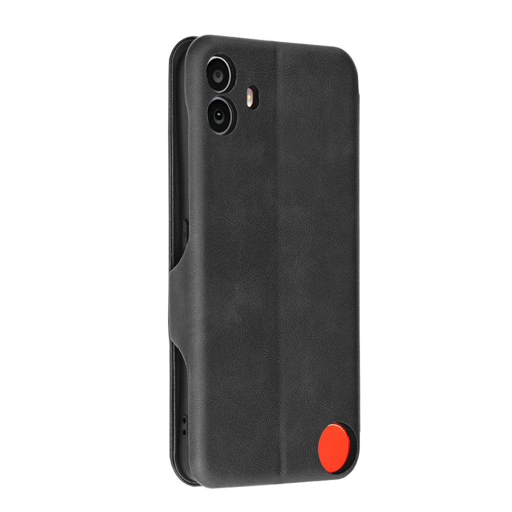 Funda para Nothing CMF Phone 1, Techsuit, Safe Wallet Plus, Negra