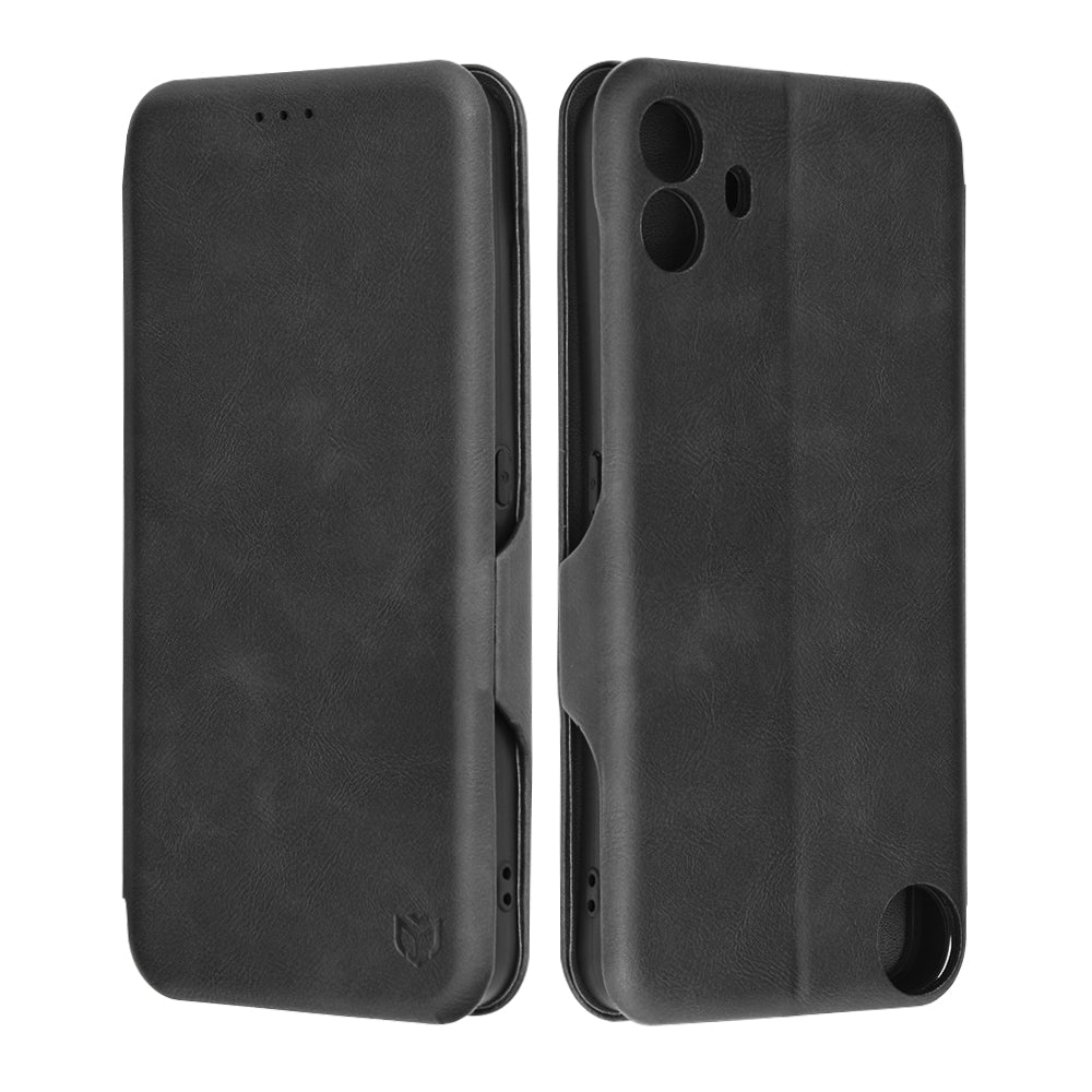 Funda para Nothing CMF Phone 1, Techsuit, Safe Wallet Plus, Negra
