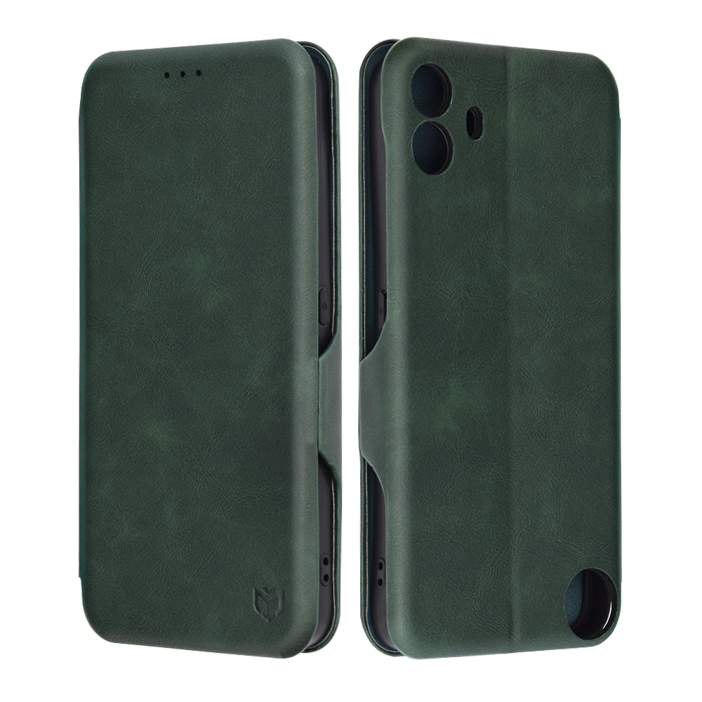 Funda para Nothing CMF Phone 1, Techsuit, Safe Wallet Plus, Verde