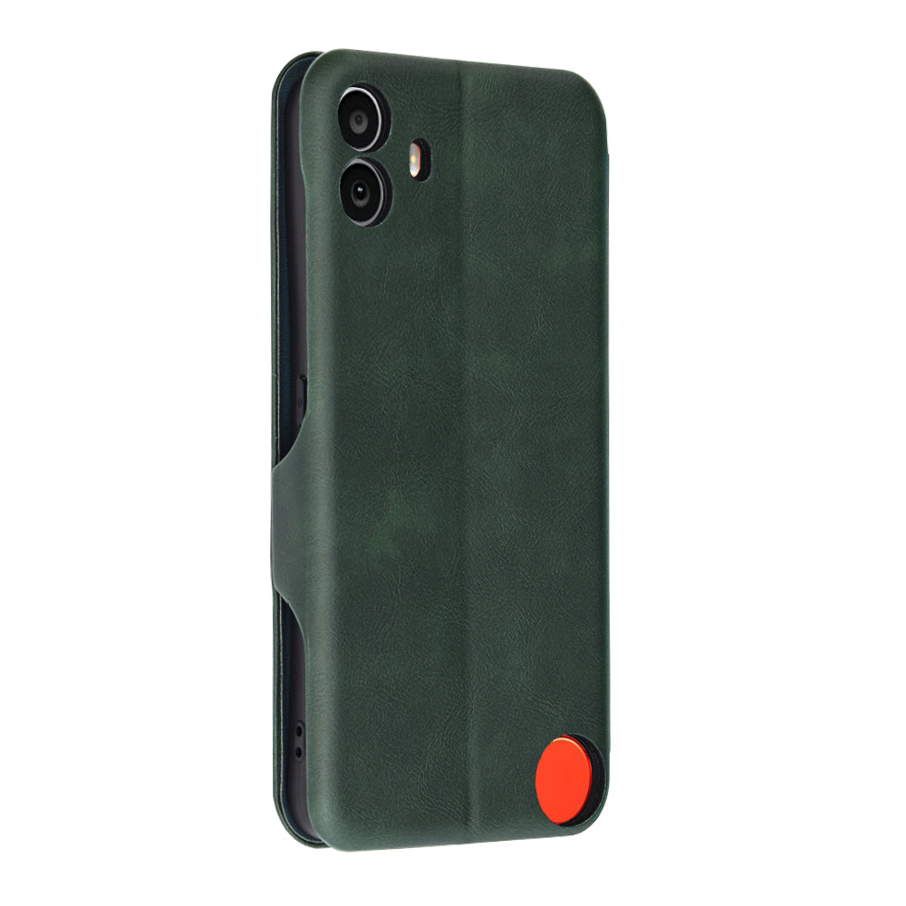Funda para Nothing CMF Phone 1, Techsuit, Safe Wallet Plus, Verde