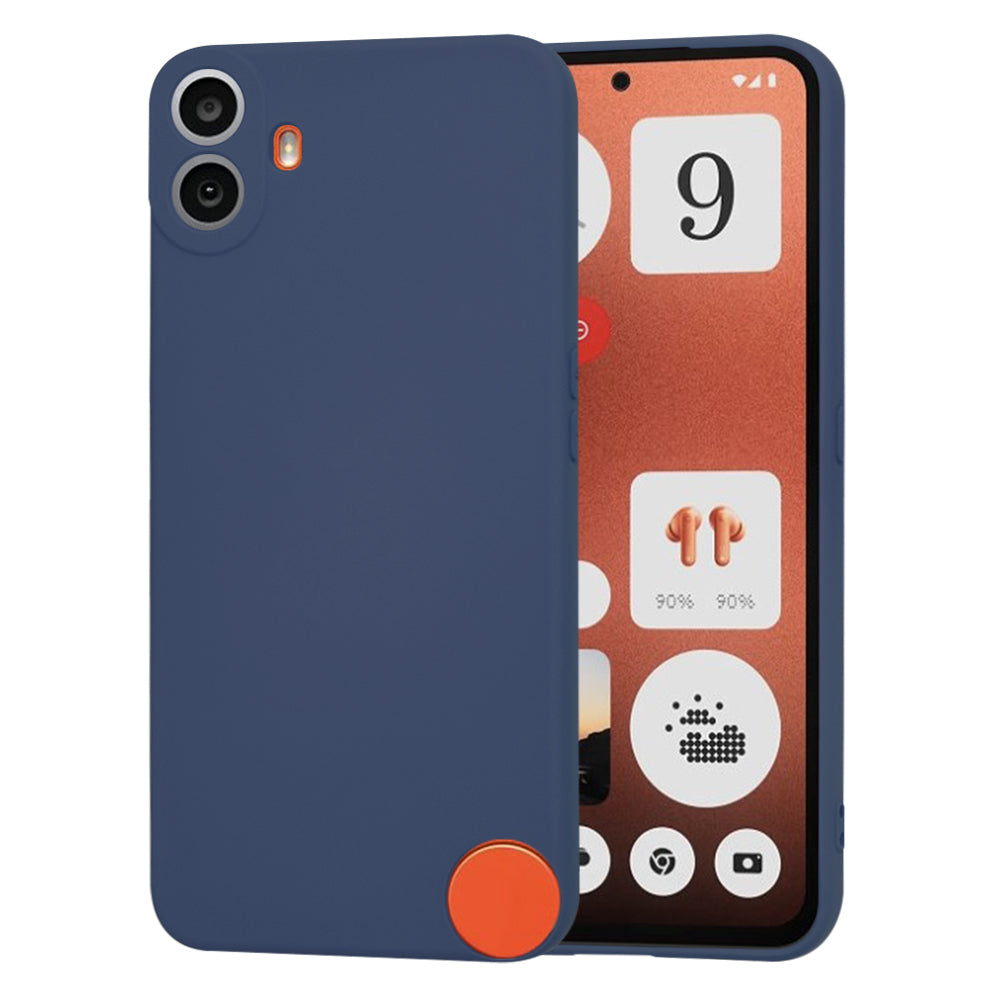 Funda para Nothing CMF Phone 1, Techsuit, SoftFlex, Azul marino