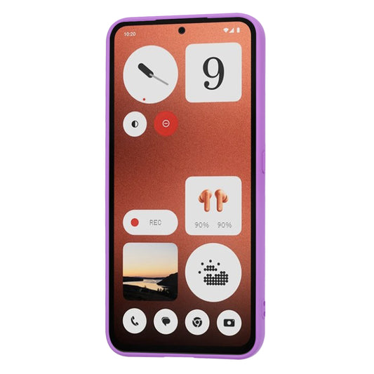 Funda para Nothing CMF Phone 1, Techsuit, SoftFlex, Morado