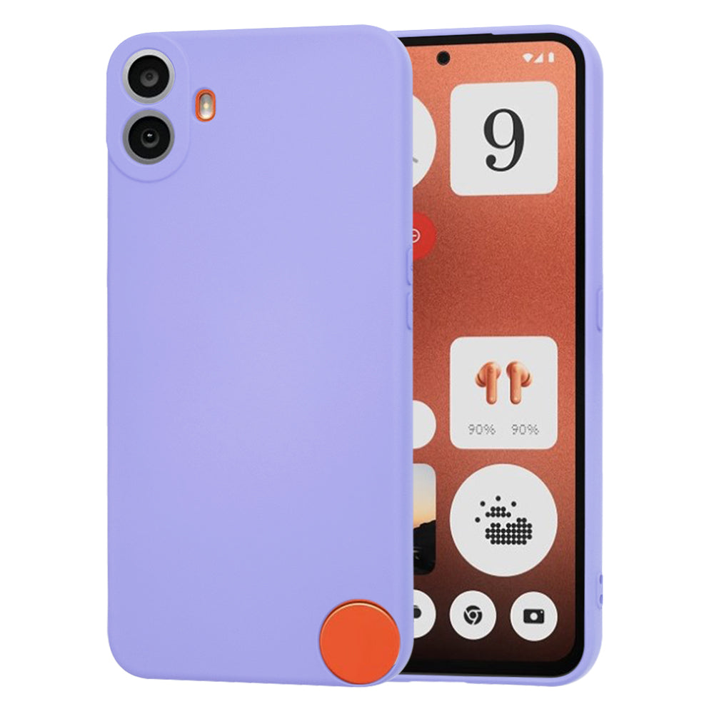 Funda para Nothing CMF Phone 1, Techsuit, SoftFlex, Morado Claro