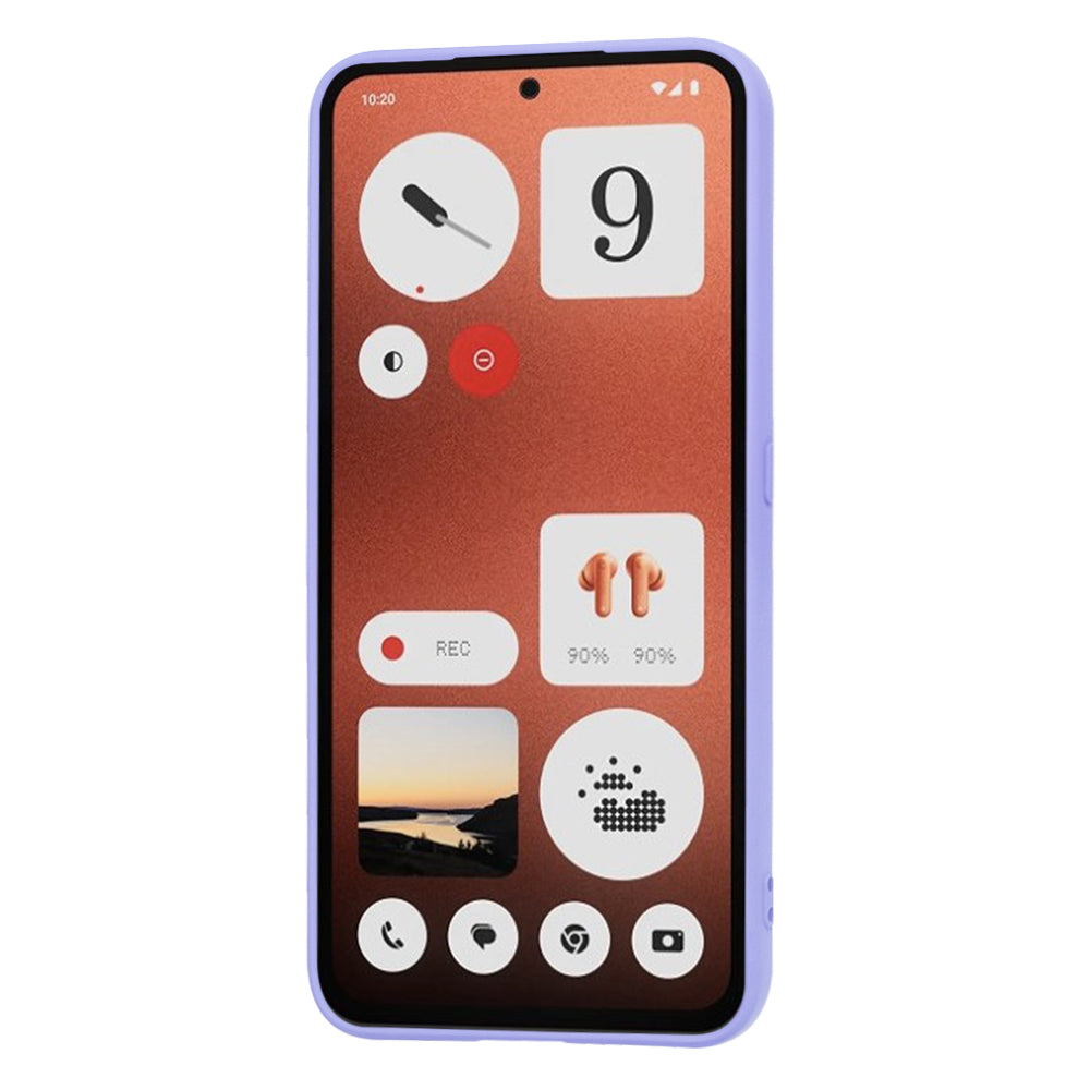 Funda para Nothing CMF Phone 1, Techsuit, SoftFlex, Morado Claro