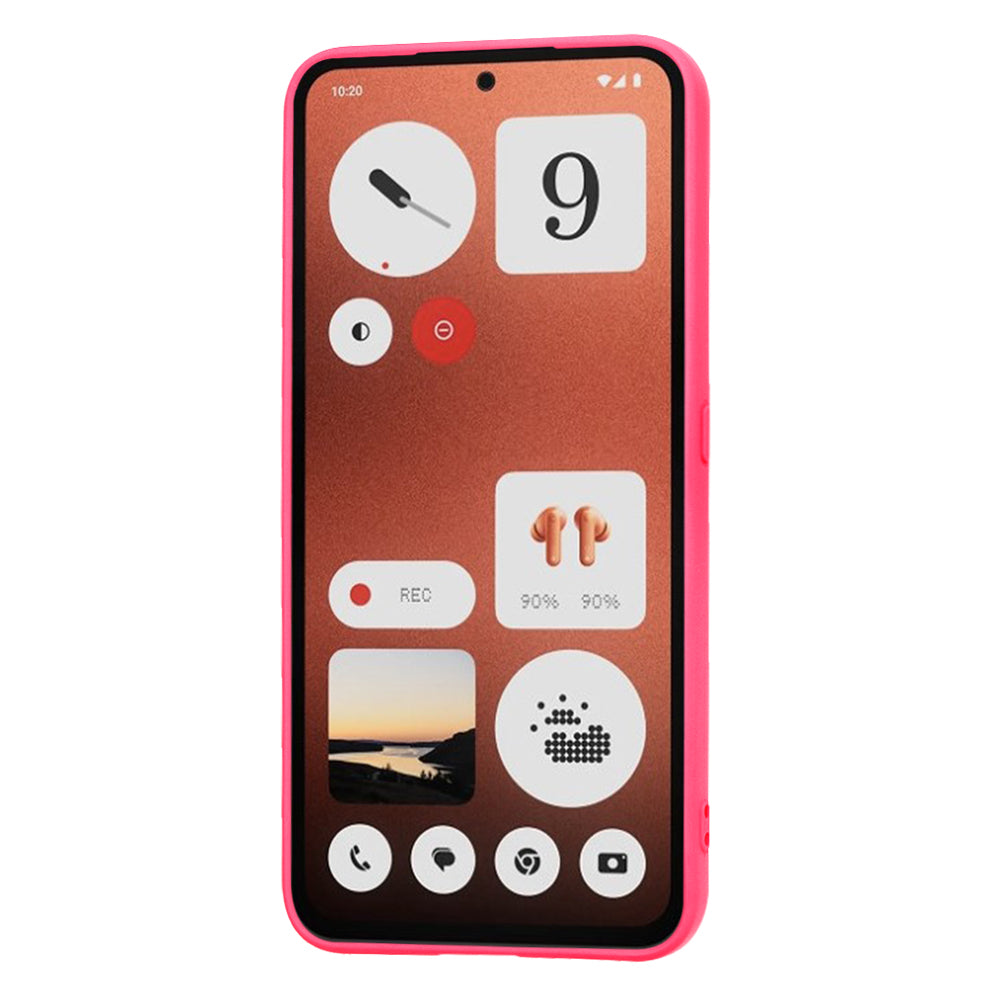 Funda para Nothing CMF Phone 1, Techsuit, SoftFlex, Rosa Oscuro