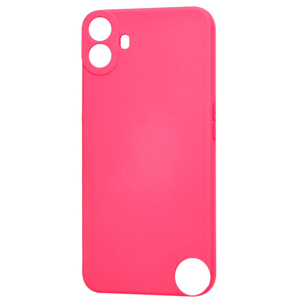 Funda para Nothing CMF Phone 1, Techsuit, SoftFlex, Rosa Oscuro