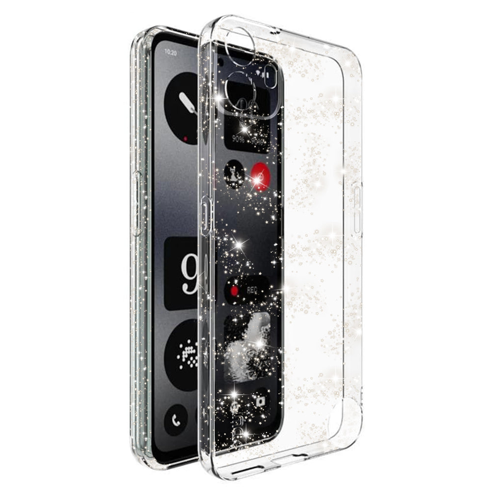 Funda para Nothing CMF Phone 1, Techsuit, SparkleSkin, Transparente