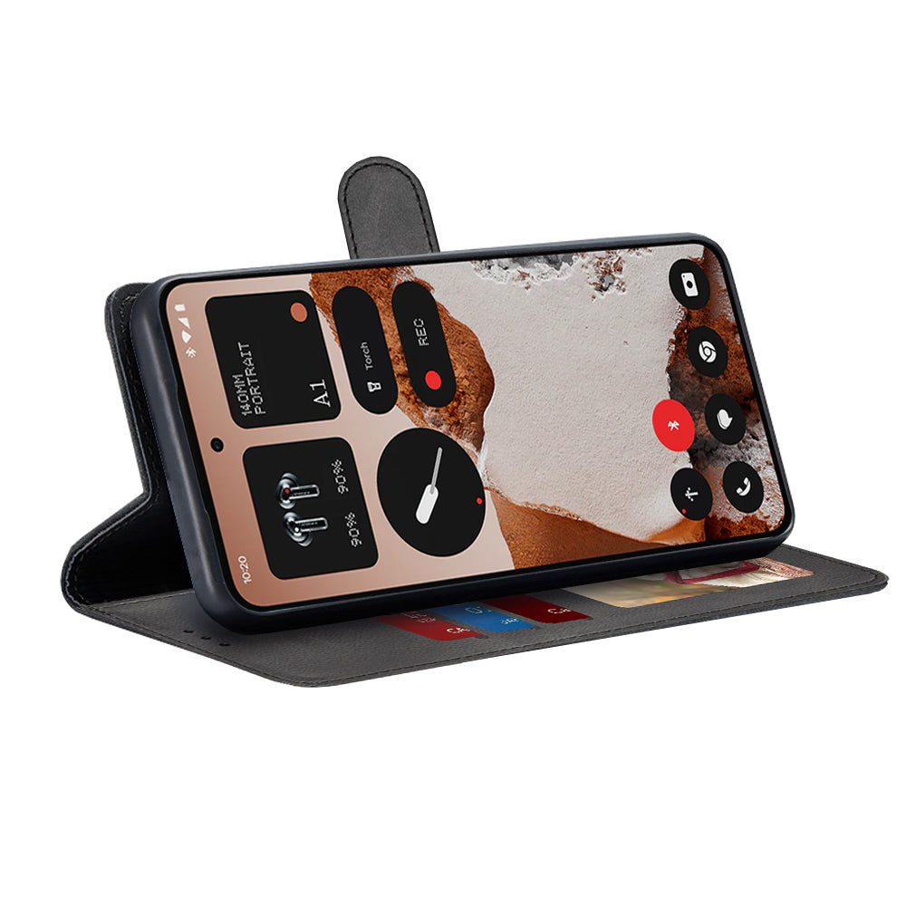 Funda para Nothing CMF Phone 2 Pro, Techsuit, Diary Book, Negra