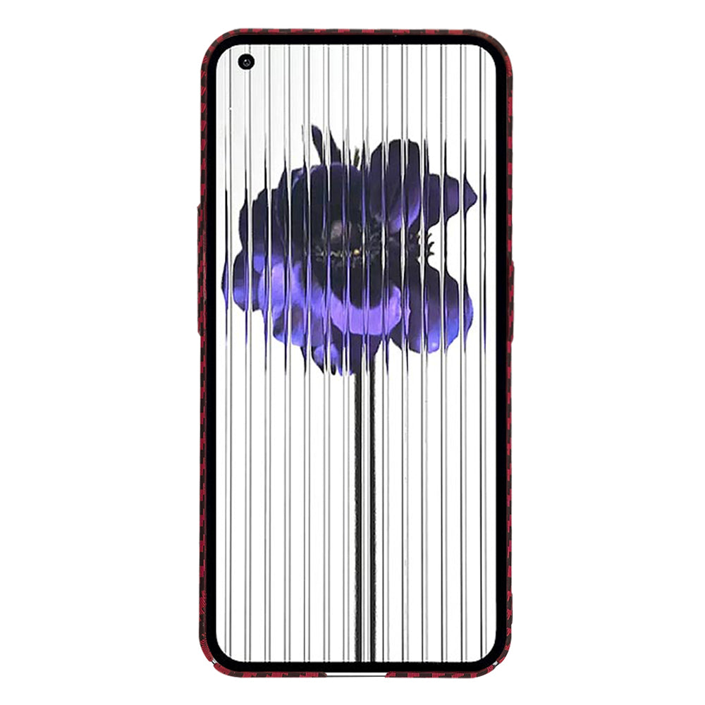 Funda para Nothing Phone (1), Techsuit, Carbonite FiberShell, Roja