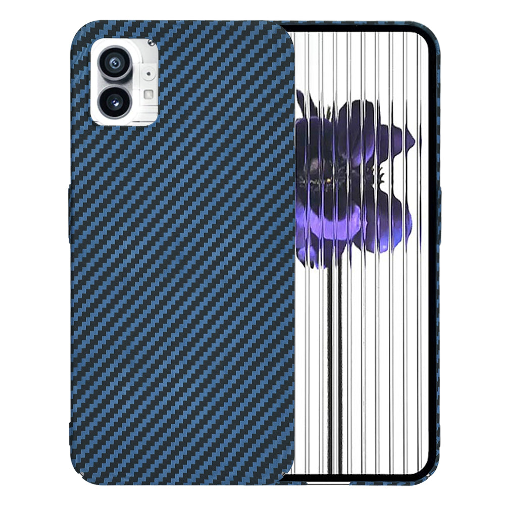 Funda para Nothing Phone (1), Techsuit, Carbonite FiberShell, Turquesa