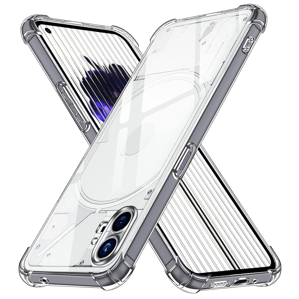 Funda para Nothing Phone (1), Techsuit, Antigolpes Transparente, Transparente