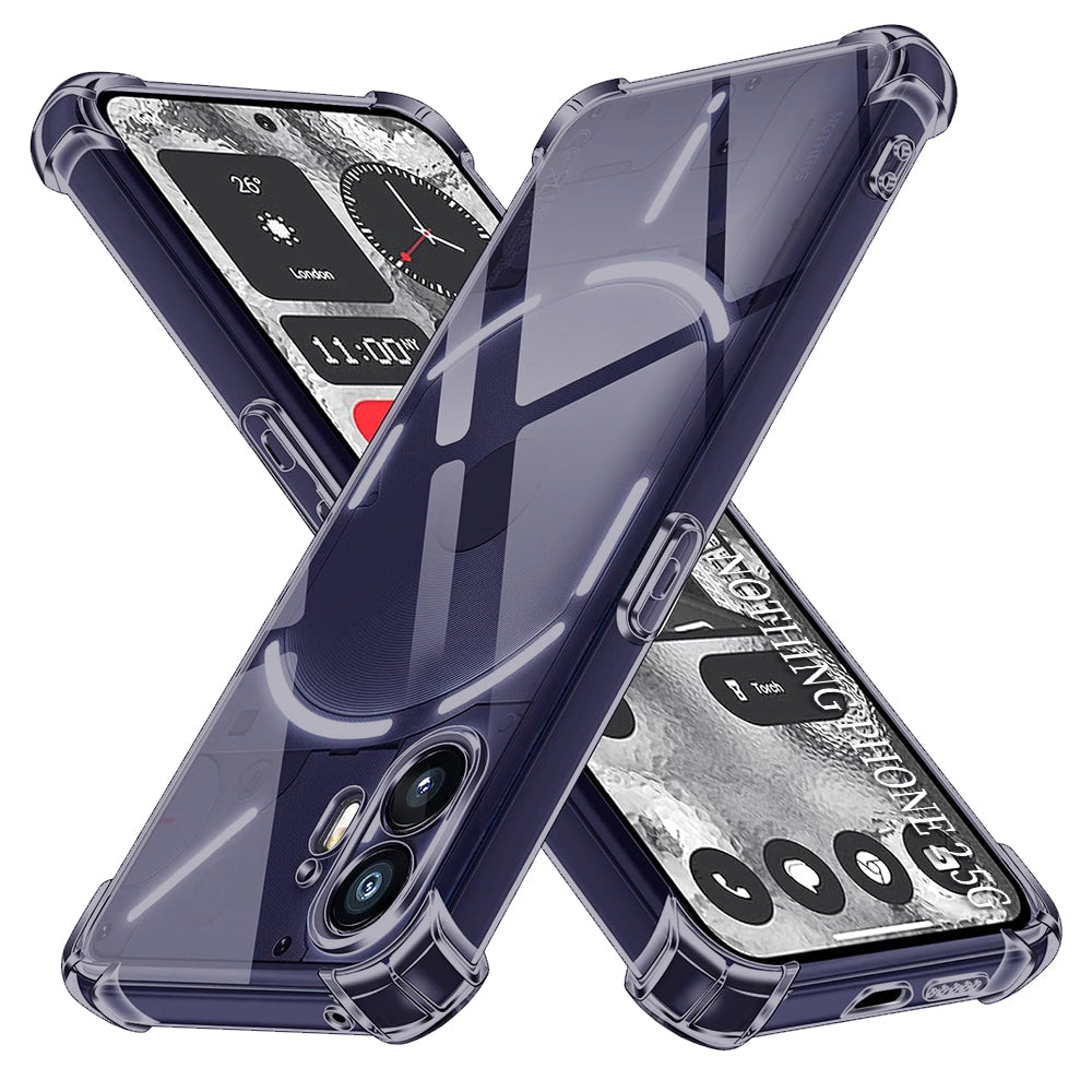 Funda para Nothing Phone (2), Techsuit, Transparente a prueba de golpes, Ahumada