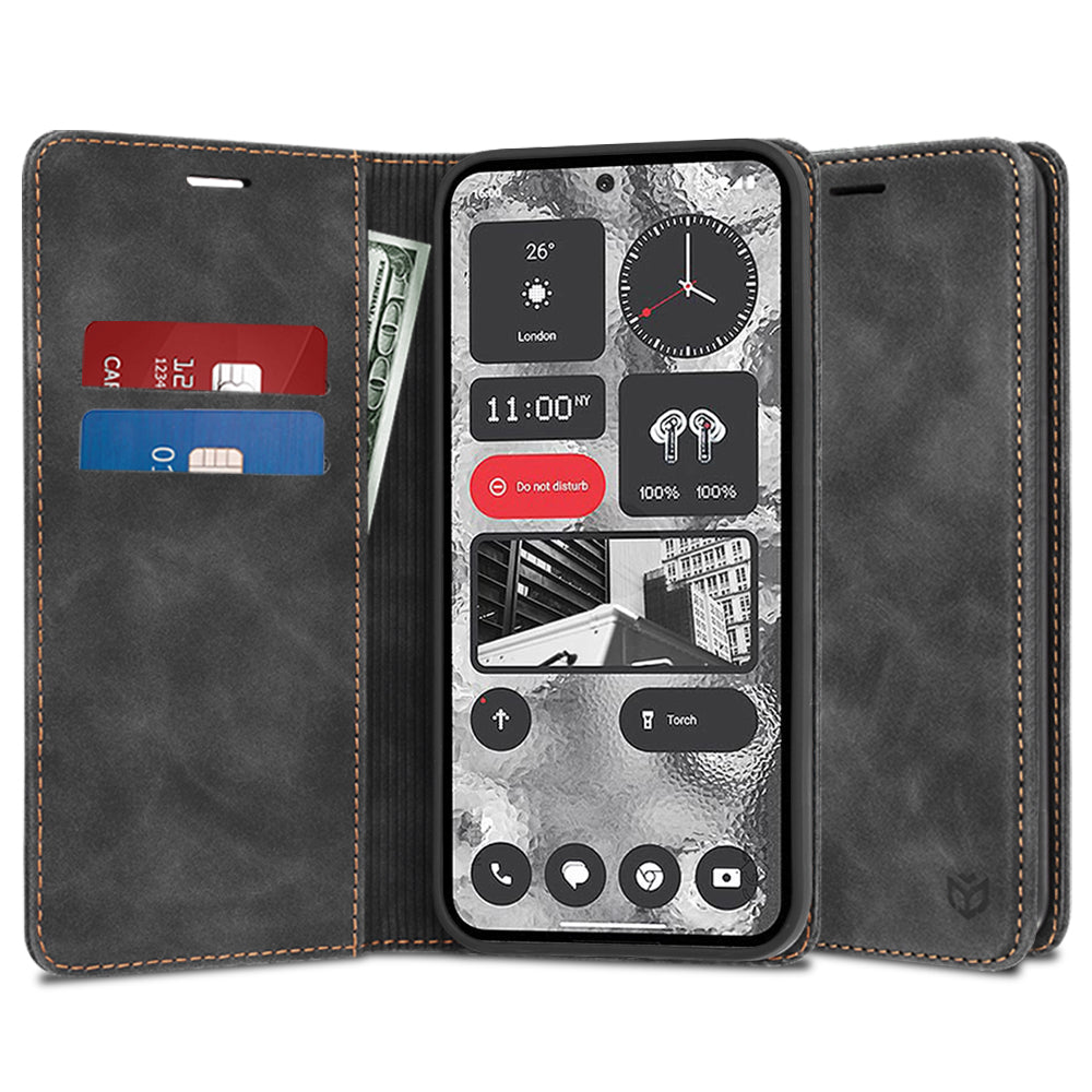 Funda para Nothing Phone (2), Techsuit, Confy, Negra