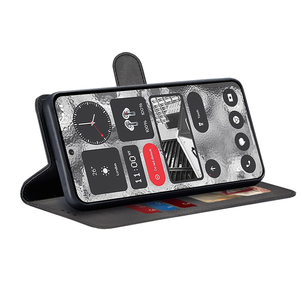 Funda para Nothing Phone (2), Techsuit, Diary Book, Negra